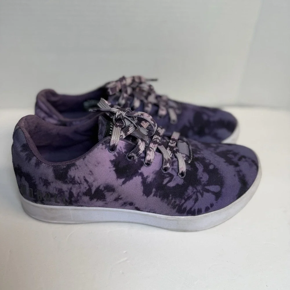NOBULL Women's Trainers – Purple Tie Dye – Size W 8.5‎ (Men's 7)